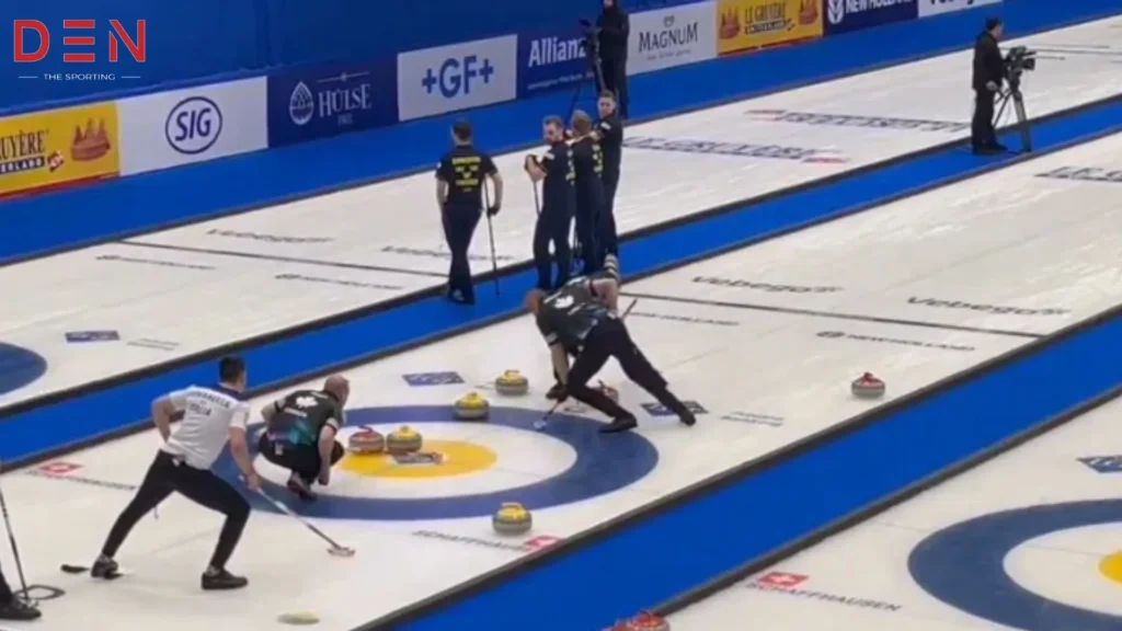 Gushue rink defeat Italy World Championship.
