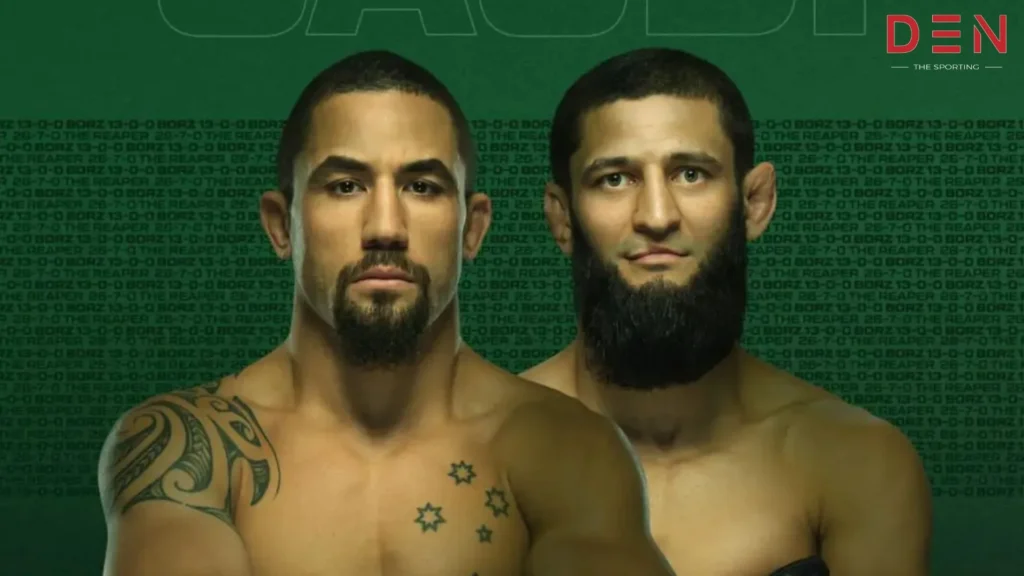UFC debut in Saudi Arabia