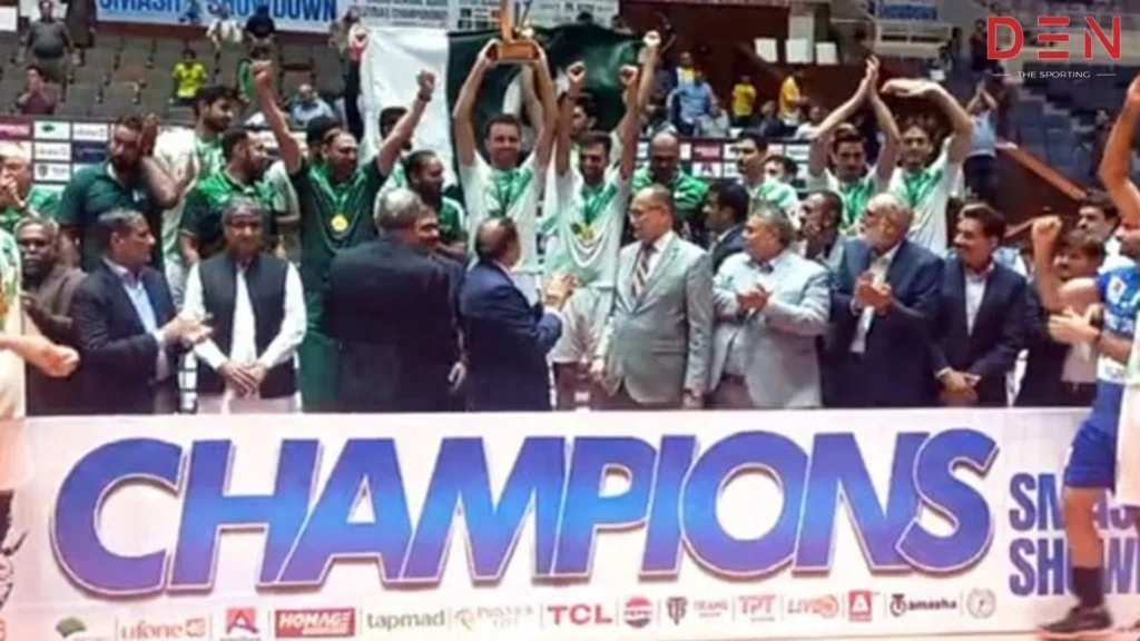 Pakistan Central Asian Volleyball Champion